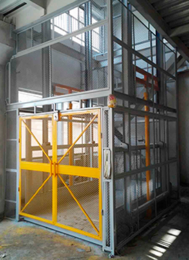 SJT導(dǎo)軌式液壓升降平臺(tái)